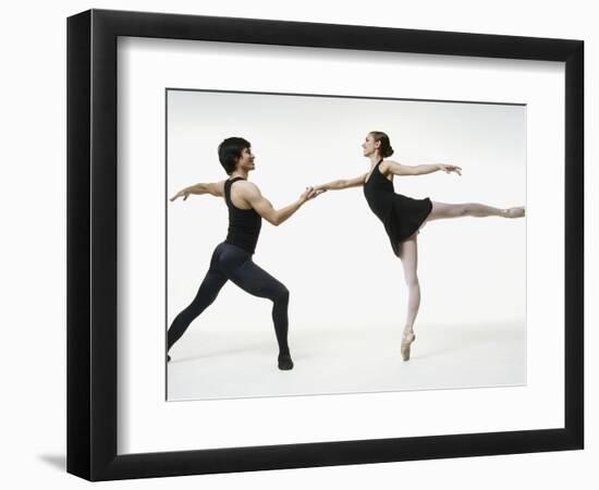 Ballet pas de deux-Erik Isakson-Framed Photographic Print