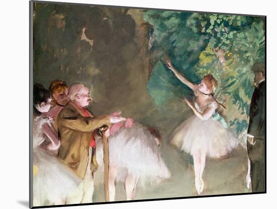 Ballet Practice, 1875-Edgar Degas-Mounted Giclee Print