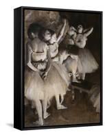Ballet Rehearsal, c.1874-Edgar Degas-Framed Stretched Canvas