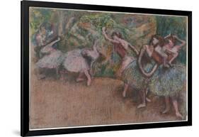 Ballet Scene, c.1907-Edgar Degas-Framed Giclee Print