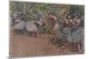 Ballet Scene, c.1907-Edgar Degas-Mounted Giclee Print