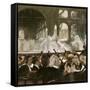 Ballet Scene from Mayerbeer's Roberto Il Diavola-Edgar Degas-Framed Stretched Canvas