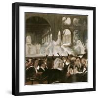 Ballet Scene from Mayerbeer's Roberto Il Diavola-Edgar Degas-Framed Giclee Print