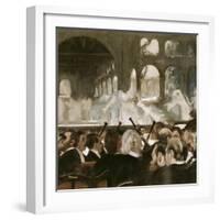 Ballet Scene from Mayerbeer's Roberto Il Diavola-Edgar Degas-Framed Giclee Print