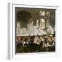 Ballet Scene from Mayerbeer's Roberto Il Diavola-Edgar Degas-Framed Giclee Print