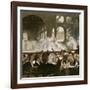 Ballet Scene from Mayerbeer's Roberto Il Diavola-Edgar Degas-Framed Giclee Print