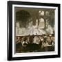 Ballet Scene from Mayerbeer's Roberto Il Diavola-Edgar Degas-Framed Giclee Print