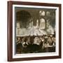 Ballet Scene from Mayerbeer's Roberto Il Diavola-Edgar Degas-Framed Giclee Print