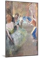 Ballet Scene (Scene de Ballet). Ca. 1885-Edgar Degas-Mounted Giclee Print