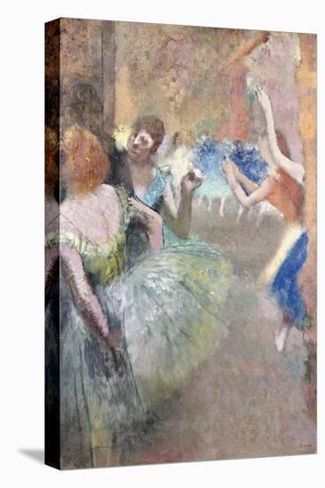 Ballet Scene (Scene de Ballet). Ca. 1885-Edgar Degas-Stretched Canvas