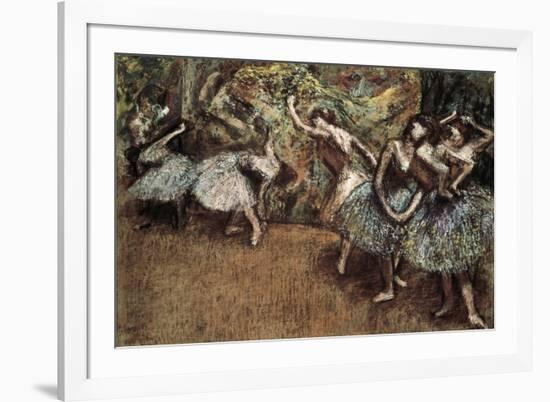 Ballet Scene-Edgar Degas-Framed Premium Giclee Print