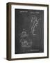 Ballet Shoe Patent-Cole Borders-Framed Art Print