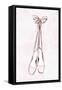 Ballet Shoes-Martina Pavlova-Framed Stretched Canvas