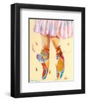 Ballet Slippers-Pamela K. Beer-Framed Art Print