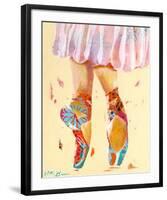 Ballet Slippers-Pamela K. Beer-Framed Art Print