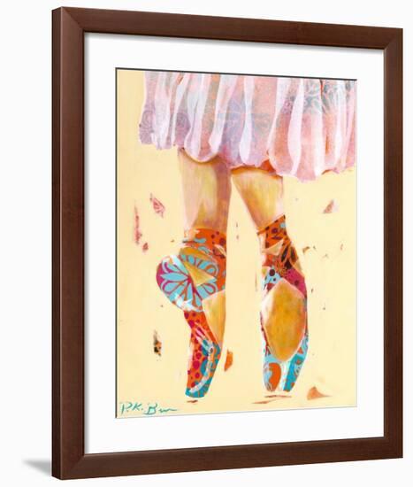 Ballet Slippers-Pamela K. Beer-Framed Art Print