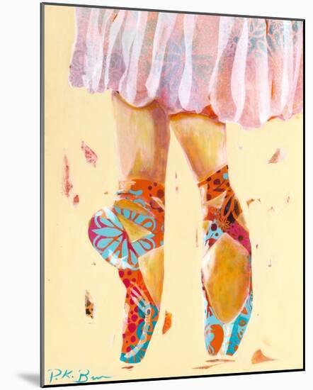 Ballet Slippers-Pamela K. Beer-Mounted Art Print