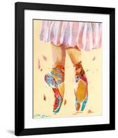 Ballet Slippers-Pamela K. Beer-Framed Art Print