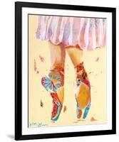 Ballet Slippers-Pamela K. Beer-Framed Art Print