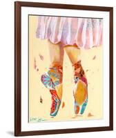 Ballet Slippers-Pamela K. Beer-Framed Art Print