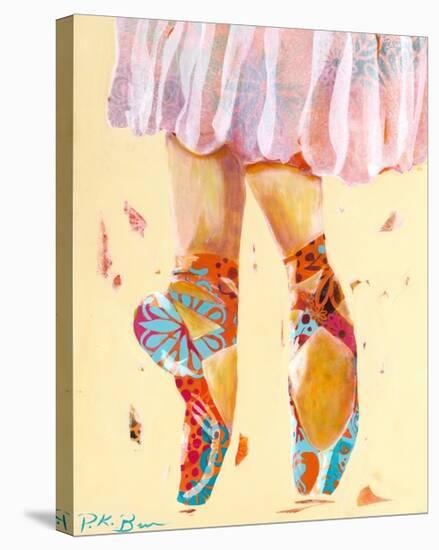 Ballet Slippers-Pamela K. Beer-Stretched Canvas