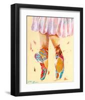 Ballet Slippers-Pamela K. Beer-Framed Art Print