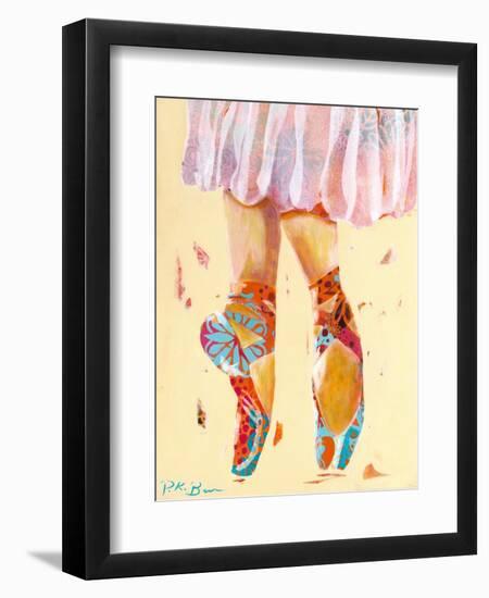 Ballet Slippers-Pamela K. Beer-Framed Art Print