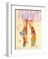 Ballet Slippers-Pamela K. Beer-Framed Art Print