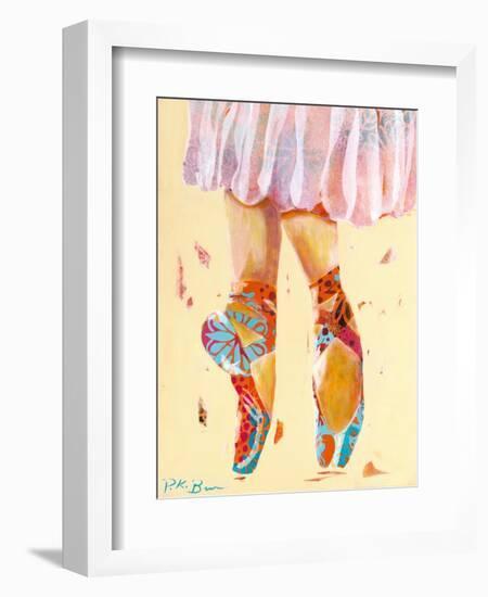 Ballet Slippers-Pamela K. Beer-Framed Art Print