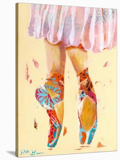 Ballet Slippers-Pamela K. Beer-Stretched Canvas