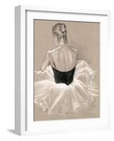 Ballet Study II-null-Framed Art Print