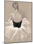 Ballet Study II-null-Mounted Art Print