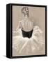 Ballet Study II-null-Framed Stretched Canvas