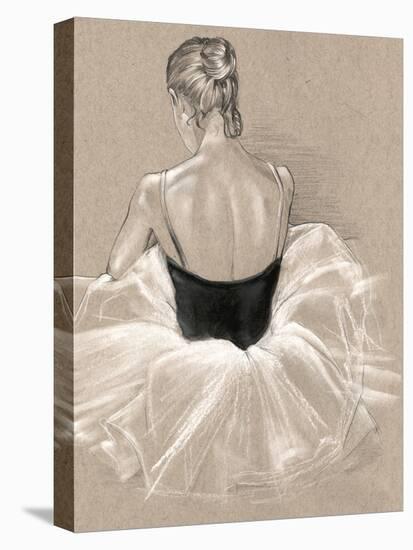 Ballet Study II-null-Stretched Canvas