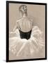 Ballet Study II-null-Framed Art Print