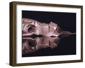 Ballet Toe Shoes-Monika Burkhart-Framed Photographic Print