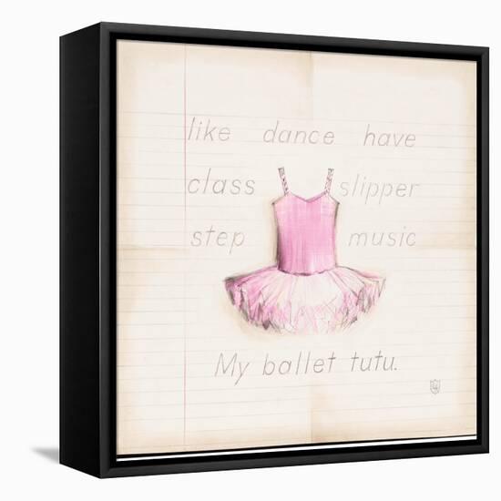 Ballet Tutu-Lauren Hamilton-Framed Stretched Canvas