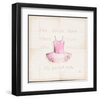 Ballet Tutu-Lauren Hamilton-Framed Art Print