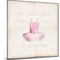 Ballet Tutu-Lauren Hamilton-Mounted Art Print