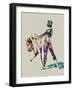 Ballet Watercolor 1-NaxArt-Framed Art Print