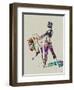 Ballet Watercolor 1-NaxArt-Framed Art Print