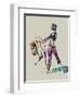 Ballet Watercolor 1-NaxArt-Framed Art Print