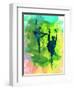 Ballet Watercolor 1-Irina March-Framed Art Print