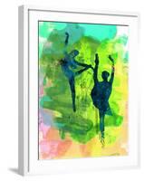 Ballet Watercolor 1-Irina March-Framed Art Print