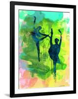 Ballet Watercolor 1-Irina March-Framed Art Print