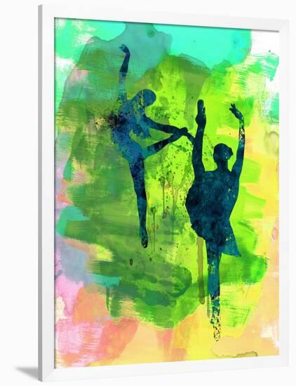 Ballet Watercolor 1-Irina March-Framed Art Print