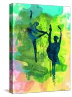 Ballet Watercolor 1-Irina March-Stretched Canvas