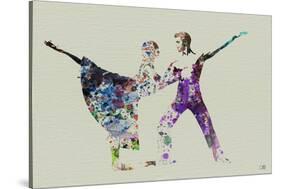 Ballet Watercolor 2-NaxArt-Stretched Canvas