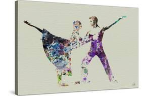 Ballet Watercolor 2-NaxArt-Stretched Canvas