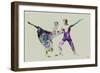 Ballet Watercolor 2-NaxArt-Framed Art Print